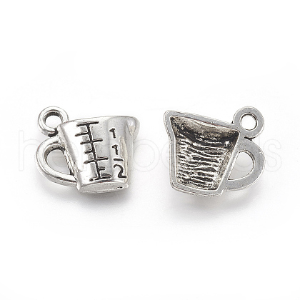 Tibetan Style Alloy Drink Charms TIBEP-A36466-AS-RS-1