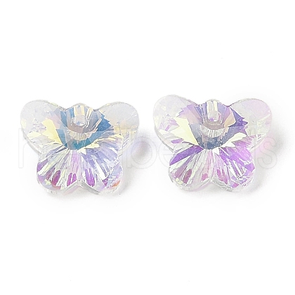 Transparent Glass Pendants GLAA-E050-02A-01-1