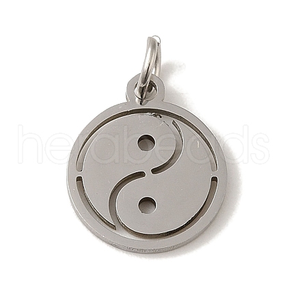 Non-Tarnish 201 Stainless Steel Charms STAS-E217-46P-1