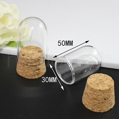 Miniature Glass Bottles MIMO-PW0001-038F-1
