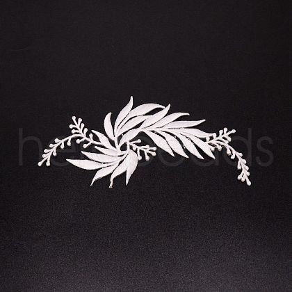Flower Computerized Embroidery Cloth Iron on/Sew on Patches DIY-WH0305-30A-01-1