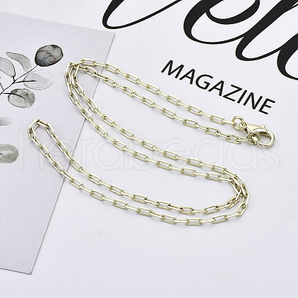 Brass Paperclip Chains MAK-S072-09B-14KC-1