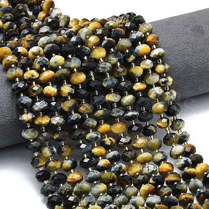 Natural Tiger Eye Beads Strands G-P573-A59-01-1