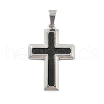 304 Stainless Steel Pendants STAS-G346-49P-1