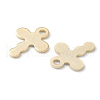 304 Stainless Steel Tiny Cross Charms STAS-H149-07G-2
