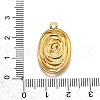 304 Stainless Steel Pendants STAS-M116-18G-3