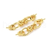 Brass Peg Bails KK-V015-14G-01-2