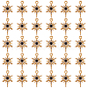 SUNNYCLUE 30Pcs Alloy Rhinestone Pendant FIND-SC0011-05-1