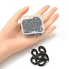 20Pcs Opaque Spray Painted Acrylic Linking Rings OACR-YW0001-54-4