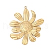 304 Stainless Steel Pendants STAS-C121-44K-G-1