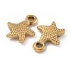 Ion Plating(IP) 304 Stainless Steel Pendants STAS-M075-27G-2
