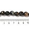 Natural Agate(Dyed & Heated) Beads Strands G-H066-B06-03-5