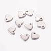 304 Stainless Steel Stamping Blank Tag Pendants STAS-Q112-2