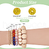   200Pcs Pave Disco Ball Beads RB-PH0001-41G-2