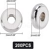 Unicraftale 200Pcs 304 Stainless Steel Beads STAS-UN0025-24-4