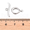925 Sterling Silver Oval Toggle Clasps STER-T007-110P-3