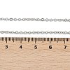 Tarnish Resistant 304 Stainless Steel Cable Chain Necklace Making STAS-P045-05P-2