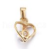 304 Stainless Steel Charms STAS-P216-43G-2