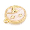 Alloy Enamel Pendants X1-ENAM-T021-03B-2
