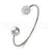 304 Stainless Steel Cuff Bangles BJEW-A036-05P-4