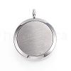 316 Surgical Stainless Steel Diffuser Locket Pendants STAS-P102-065-4