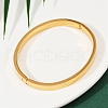 201 Stainless Steel Bangles for Women BJEW-B138-05G-3