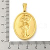 Ion Plating(IP) 304 Stainless Steel Pendants STAS-R231-18G-13-3