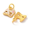 Alloy Enamel Charms ENAM-A001-02-3