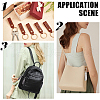 SUNNYCLUE 8 Colors PU Leather Keychain KEYC-SC0001-22-5
