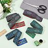 Fingerinspire 14M 4 Colors Ethnic Style Embroidery Polyester Ribbon SRIB-FG0001-03-5