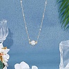 DICOSMETIC 40Pcs 2 Colors Brass Pave Clear Cubic Zirconia Connector Charms ZIRC-DC0001-32-5