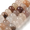 Natural Purple Strawberry Quartz Beads Strands G-M420-K02-01-1