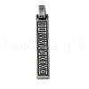 304 Stainless Steel Pendants STAS-Z097-21AS-1