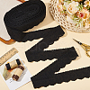 15 Yards Cotton Embroidery Bowknot Lace Ribbons OCOR-WH0045-35B-5