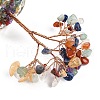 1Pc Natural Mixed Gemstone Chips Tree of Life Decorations DJEW-DJ0001-08A-2