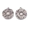 304 Stainless Steel Pendants STAS-H109-25B-2