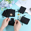 Beebeecraft 24Pcs Burlap Packing Pouches Drawstring Bags ABAG-BBC0001-07B-3