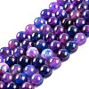Natural Malaysia Jade Beads Strands G-A146-8mm-C10-2