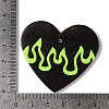 Halloween Imitation Leather Pendants FIND-K017-04A-01-3