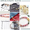 DICOSMETIC 304 Stainless Steel European Beads STAS-DC0001-84-7
