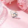 Natural Apatite Cuff Rings RJEW-TA00206-02-1