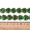Handmade Millefiori Glass Beads Strands LAMP-T021-29E-4