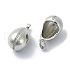 Brass Micro Pave Cubic Zirconia Pendants KK-D094-01P-2