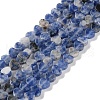 Dyed & Heated Natural Blue Aventurine Beads Strands G-M403-A33-01-1