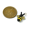 Seed Beads Beaded Charms PALLOY-MZ00295-2