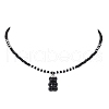 Glass Beaded Necklaces Set NJEW-JN04635-4