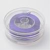 Japanese Eco-Friendly Dyed Flat Elastic Crystal String EW-F005-0.6mm-01-2