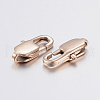 Ion Plating(IP) 304 Stainless Steel Lobster Claw Clasps STAS-F148-11x5.5-08RG-2