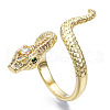 Snake Cuff Ring for Girl Women RJEW-N035-047-NF-3
