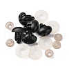GOMAKERER 30Pcs Plastic Craft Dog Noses DOLL-GO0001-01A-1